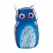 Owl Art Glass
