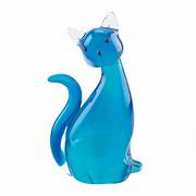 Cat Art Glass