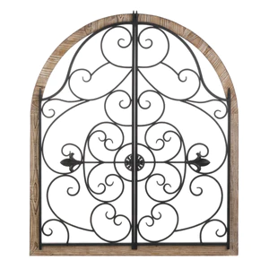 (image for) 10019022 - Wood/Iron Wall Decor