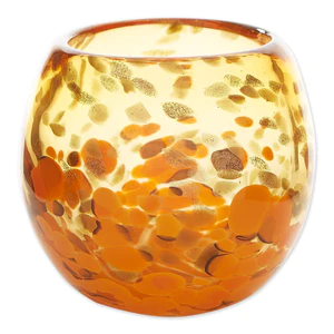 Orange Bowl Vase