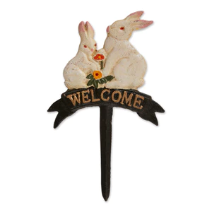 Welcome Bunnies Sign