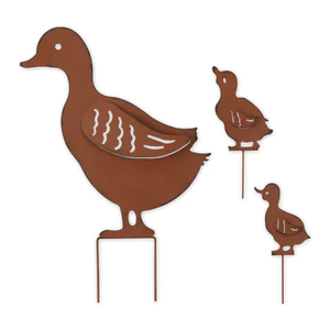 (image for) 4506675 - Duck Family Garden Stake