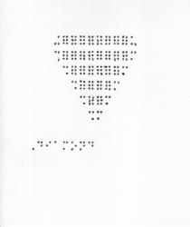 (image for) 010401 - Braille Anniversary Card (DMD1)