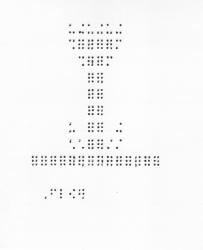 (image for) 110101 - Braille Mother's Day Card (FLWR1) - Click Image to Close