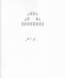 100101 – Braille St Patrick's Day Card (HAT1)