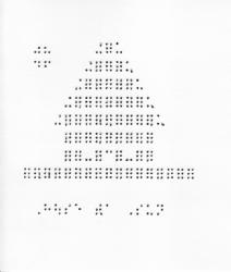 (image for) 240101 - Braille Good Luck Card (HS1)