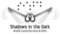 (image for) Shadows in the Dark™: Braille Cards/Services &Gifts